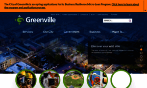Greenvillenc.gov thumbnail