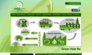 Greenwebrecycling.com thumbnail