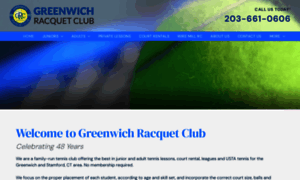 Greenwichracquetclub.com thumbnail