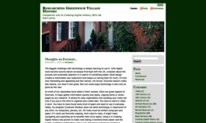 Greenwichvillagehistory.wordpress.com thumbnail