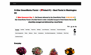 Greenworksflorist.com thumbnail