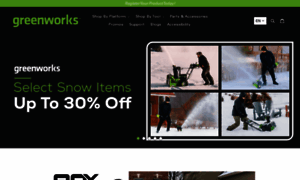 Greenworkstools.ca thumbnail