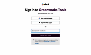 Greenworkstools.slack.com thumbnail