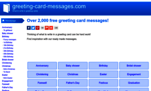 Greeting-card-messages.com thumbnail