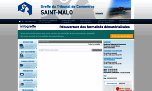 Greffe-tc-saintmalo.fr thumbnail