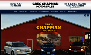Gregchapmanmotors.com thumbnail