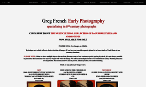 Gregfrenchearlyphotography.com thumbnail