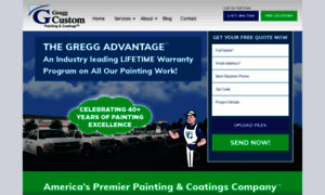 Greggcustompainting.com thumbnail