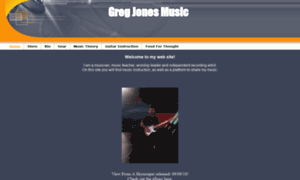 Gregjonesmusic.com thumbnail