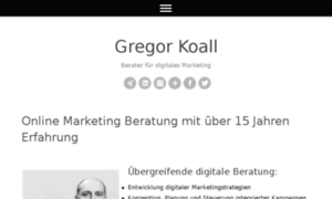 Gregor-koall.de thumbnail