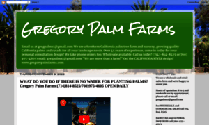 Gregorypalms.blogspot.com thumbnail