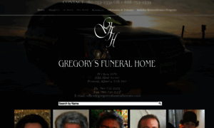 Gregorysfuneralhomes.com thumbnail