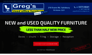 Gregsofficefurniture.com.au thumbnail