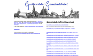 Greifswalder-gemeindebrief.de thumbnail