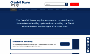 Grenfelltowerinquiry.org.uk thumbnail
