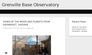 Grenville-observatory.com thumbnail