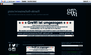 Grenzwissenschaft-aktuell.blogspot.ch thumbnail