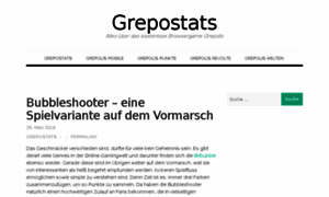 Grepostats.de thumbnail