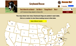 Greyhound.rescueme.org thumbnail