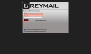 Greymail.blomand.net thumbnail