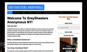 Greysheetny.org thumbnail