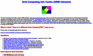 Gridcomputing.com thumbnail