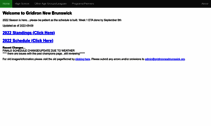 Gridironnewbrunswick.org thumbnail