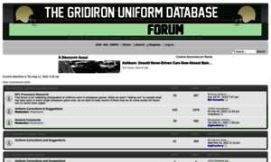 Gridironuniforms.forumotion.com thumbnail