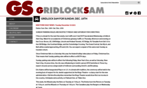 Gridlocksam.com thumbnail