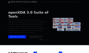 Gridprotectionalliance.org thumbnail