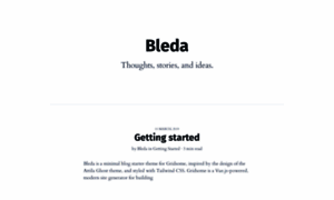 Gridsome-starter-bleda.netlify.app thumbnail