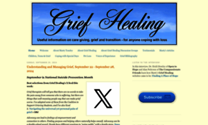 Griefhealingblog.com thumbnail