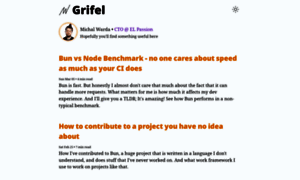 Grifel.dev thumbnail