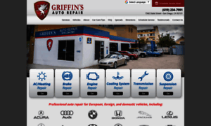 Griffinsautorepair.com thumbnail