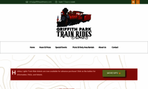 Griffithparktrainrides.com thumbnail