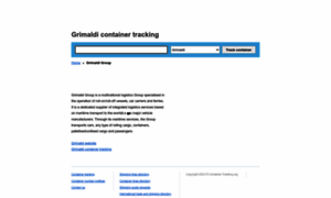 Grimaldi.container-tracking.org thumbnail