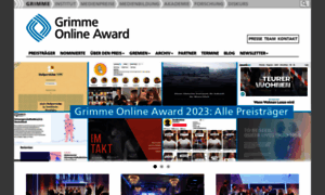 Grimme-online-award.de thumbnail