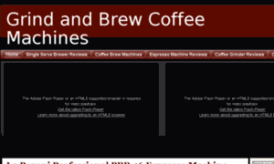 Grindandbrewcoffeemachines.net thumbnail