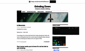 Grindingdown.wordpress.com thumbnail