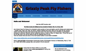 Grizzlypeakflyfishers.org thumbnail