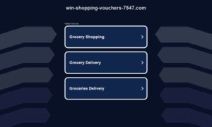 Groceries-voucher.win-shopping-vouchers-7547.com thumbnail