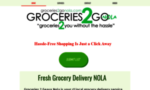Groceries2gonola.com thumbnail