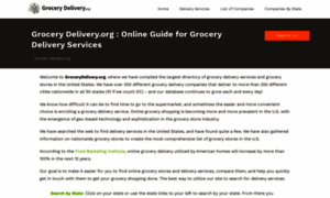 Grocerydelivery.org thumbnail