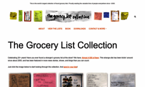 Grocerylists.org thumbnail