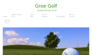 Groegolf.com thumbnail