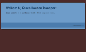 Groenhoutentransport.nl thumbnail
