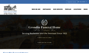 Grondinfuneralhome.com thumbnail