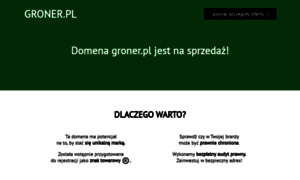 Groner.pl thumbnail