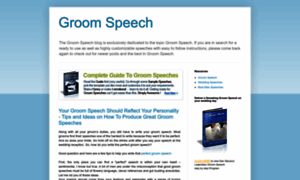 Groom-speech.blogspot.com thumbnail