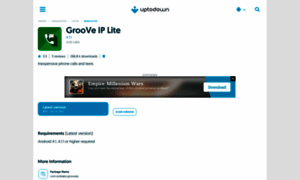 Groove-ip-lite.en.uptodown.com thumbnail